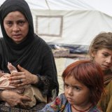 En Afghanistan, certains villages n'ont toujours pas reçu d'aide trois jours après le séisme. KEYSTONE/AP/Nava Jamshidi
